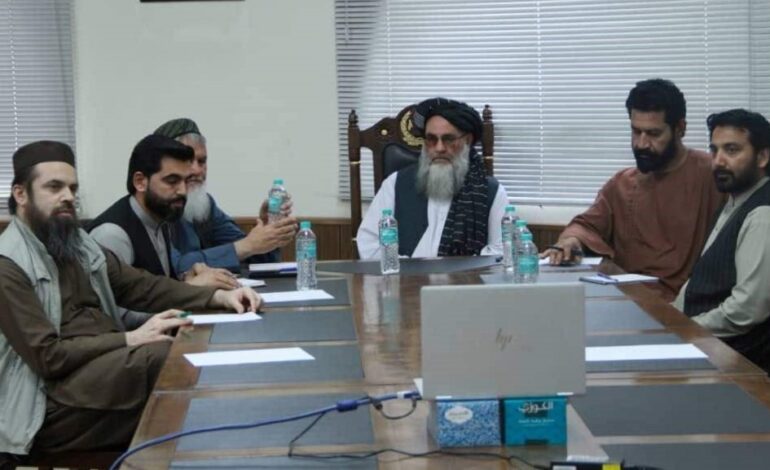 د افغانستان د ورزش ادارې مشرتابه له نړیوالې او آسیایي اُلمپیک کمیټې سره انلاین ناسته ترسره کړه.