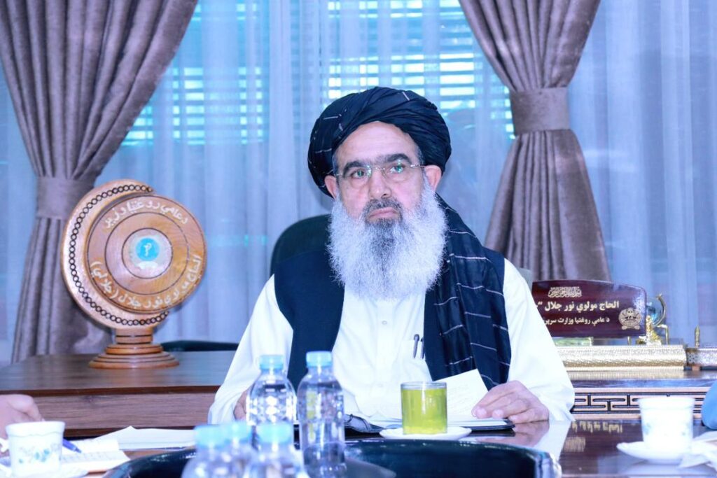 د عامې روغتیا وزیر د عربي ټاپو وزمې د هېوادونو د روغتیا وزیرانو سره لیده کاته کړي