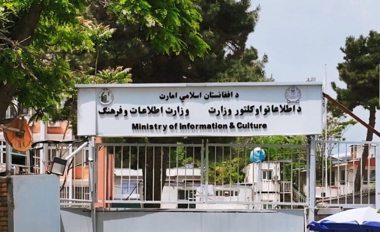 د اروپايي ټولنې ځانګړي استازي د اطلاعاتو او کلتور له وزير سره وکتل