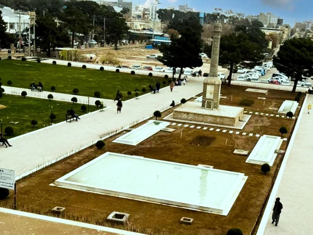 د هرات د لویې جامع جومات د پارک جوړونې چارې بشپړې شوې