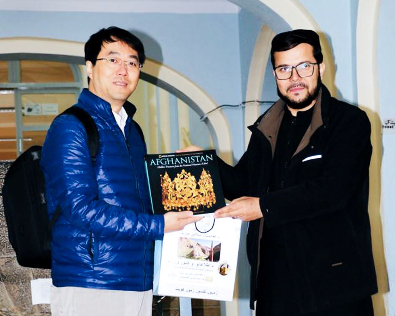 د چینایي څیړونکو یو پلاوي د ملي موزیم څخه لیدنه کړی ده